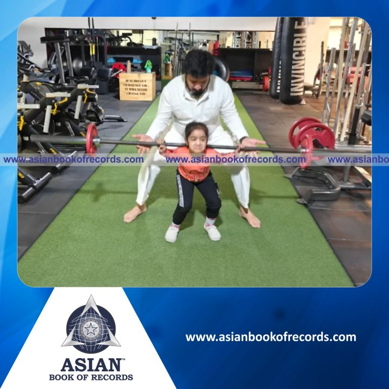 Heaviest Squat Performed by a Preschooler