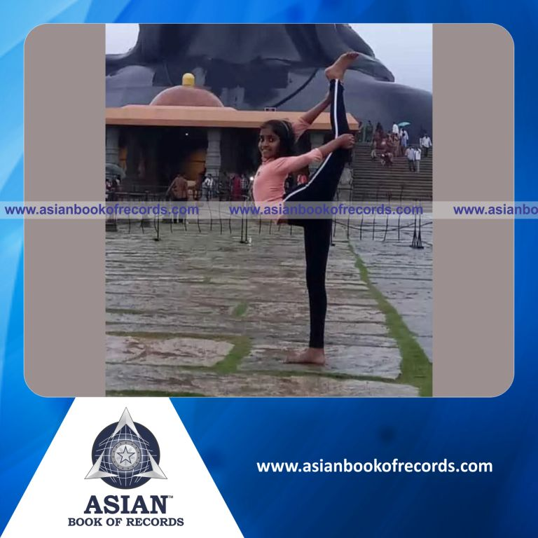 Highest Number of Niralamba Purna Chakrasanas Performed in One Minute by an Individual (Minor-Female)