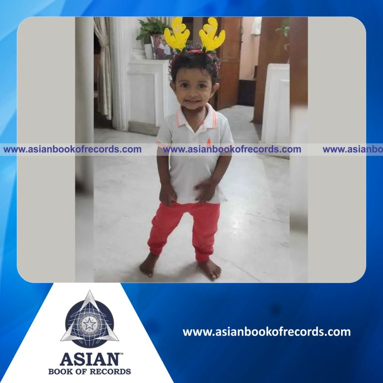 Highest Number of Household Items Identified and Recited by a Toddler