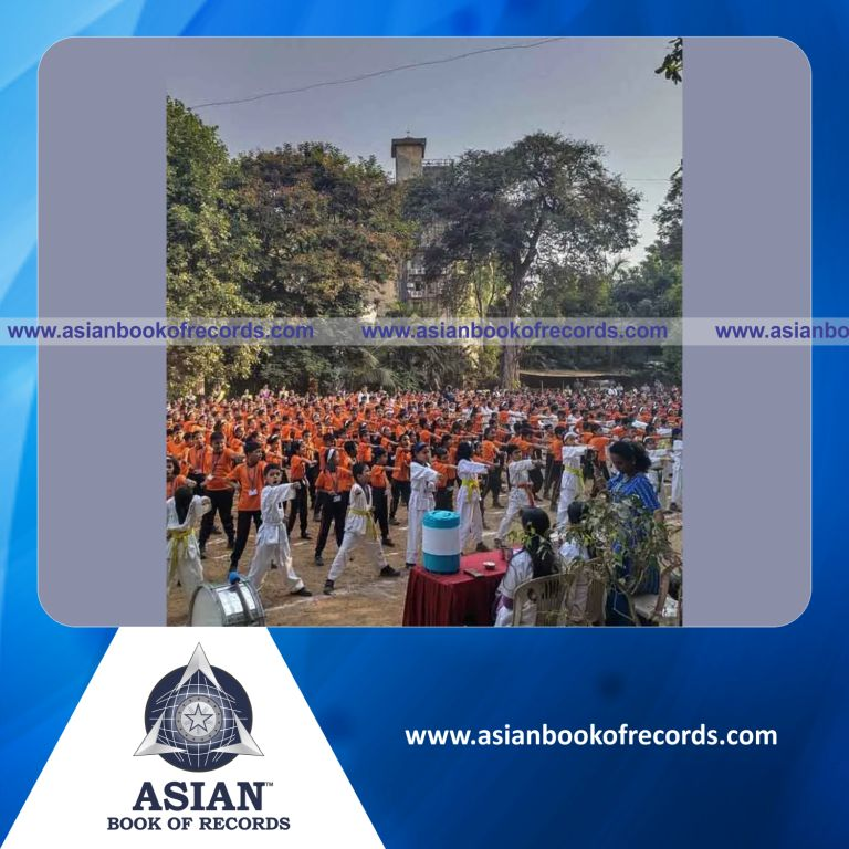Highest Number of Participants Performing the Maximum Karate Punches in Three Minutes