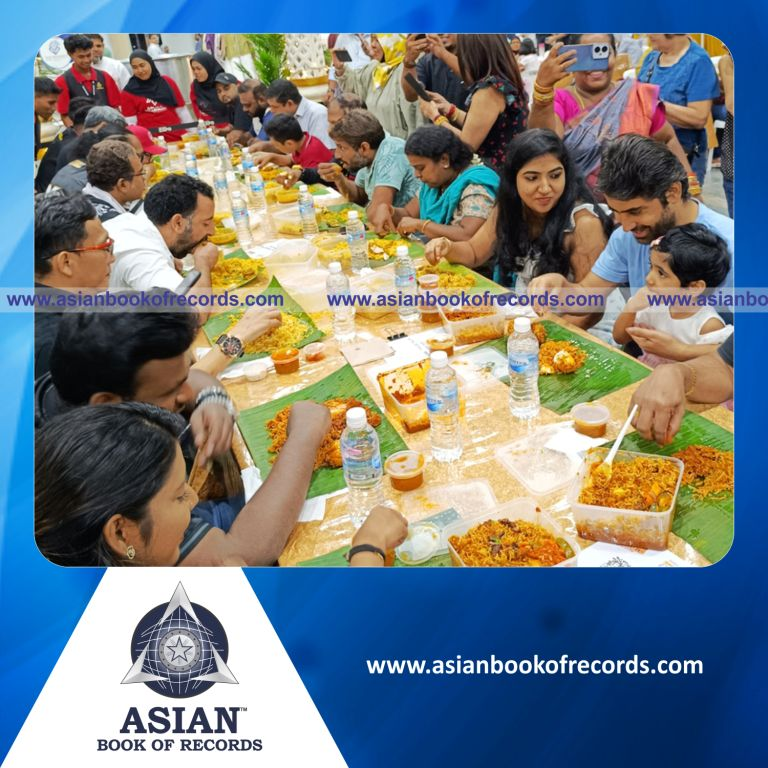 Largest Amount of Biryani Eaten by 60 People (Single Venue)