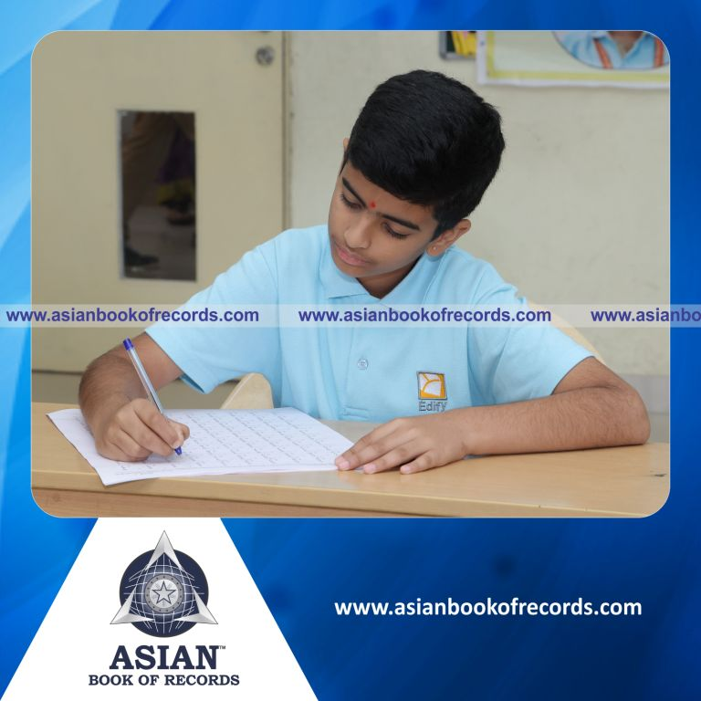Highest Number of Single-Digit Mental Arithmetic Addition Problems (Three Rows) Solved in 30 Minutes by an Individual (Minor-Male)