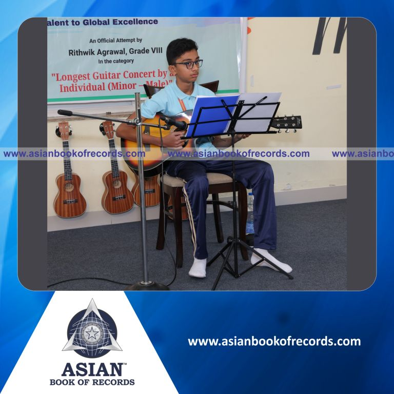 Longest Guitar Concert by an Individual (Minor-Male)