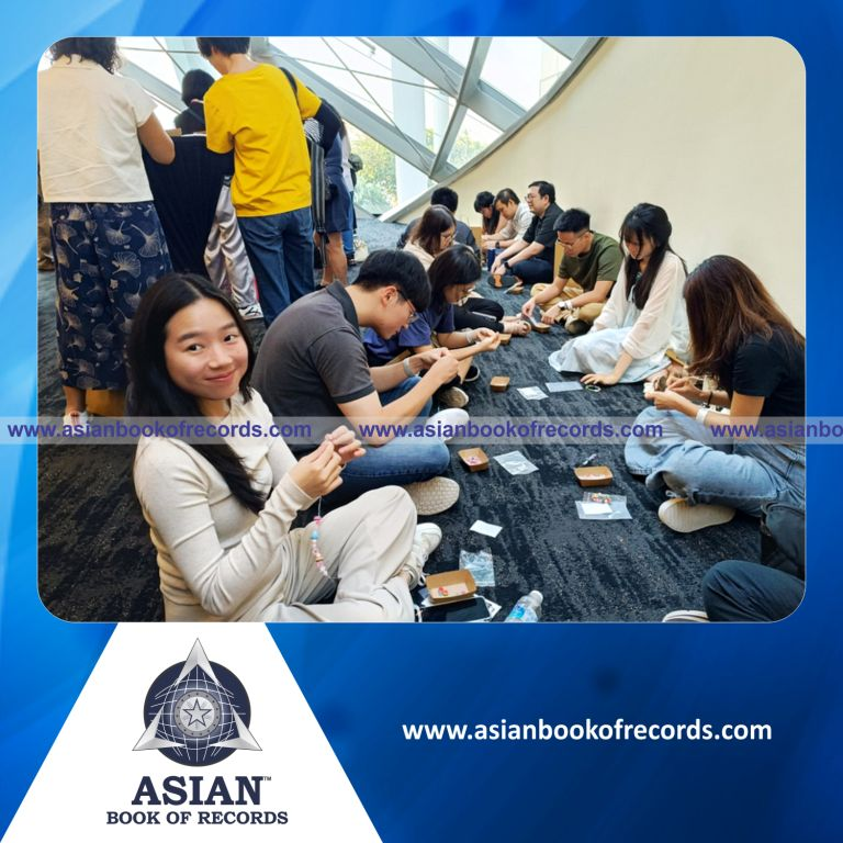 Highest Number of Participants Making Beaded Bracelets In 4 Hours
