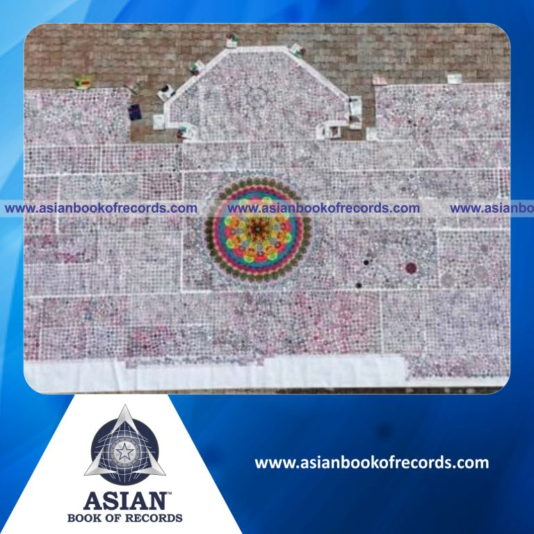 Highest Number of Mandala Artwords Created by a Team