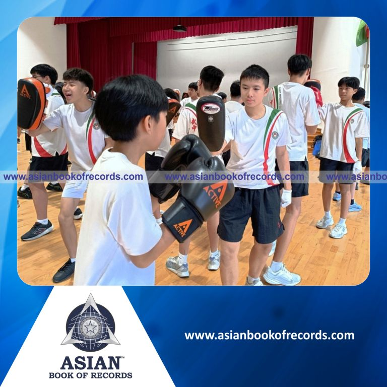 Highest Number of Participants in a Kickboxing Pad Workout Session (Single Venue)